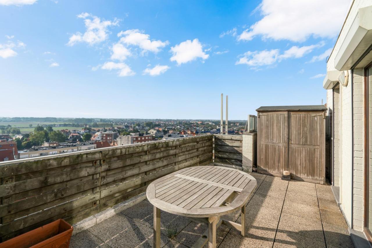 Appartement Penthouse App Met Imposant & Eindeloos Zeezicht à Middelkerke Extérieur photo